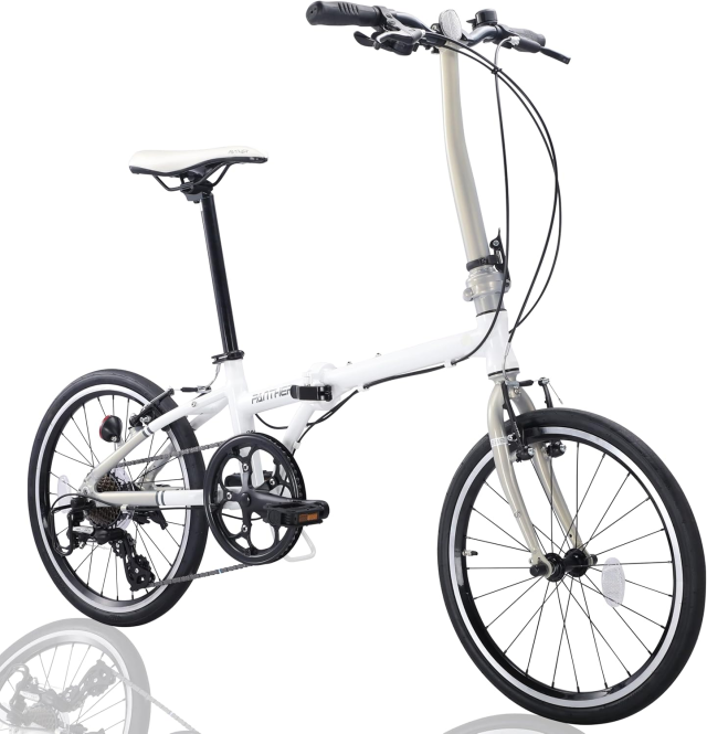 J-TANXJ 自転車 折りたたみ自転車 20インチ 7段変速 高炭素鋼フレーム